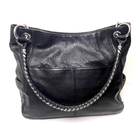Tignanello Black Leather Bag - Picture 7 of 16